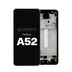 FORWARD - Samsung A52 LCD Дисплей - A525 OLED с рамка Черен