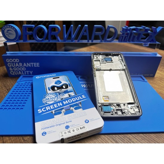 FORWARD - Samsung A35 5G LCD Дисплей - A356 OLED ЧЕРЕН с Рамка 