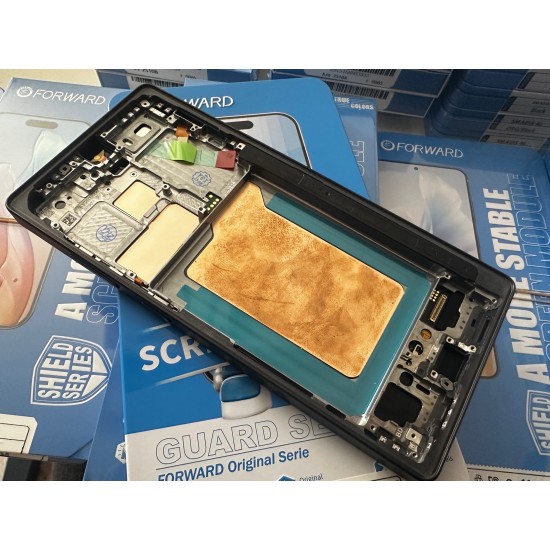 FORWARD - Samsung S25 Ultra LCD Дисплей - S938 Soft OLED BLACK с рамка