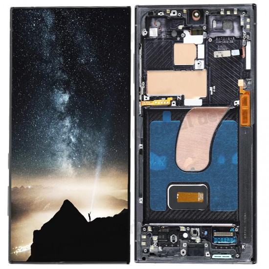 FORWARD - Samsung S23 ULTRA LCD Дисплей - S918 BLACK OLED