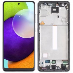 Samsung A52 LCD Дисплей - A525 OLED с Рамка BLACK