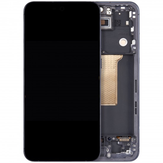 Samsung A55 LCD Дисплей - A556 OLED с рамка BLACK